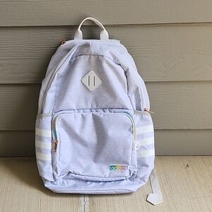 Adidas Gray and White Backpack Accessories